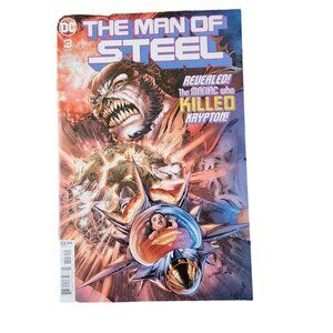 DC Comics The Man Of Steel #3 2019 Comic Book Collector Bagged Boarded